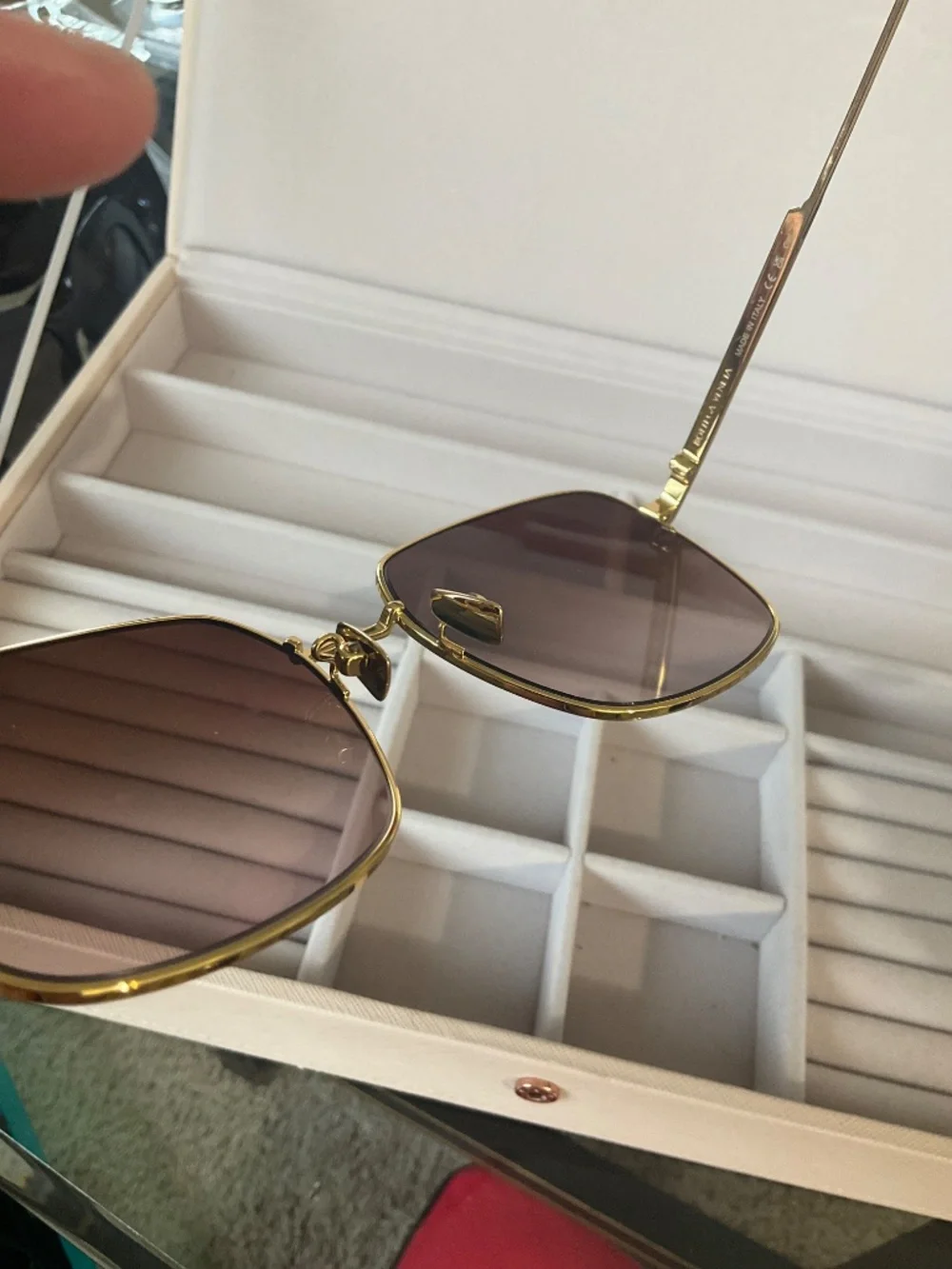 BOTTEGA VENETA SUNGLASSES UNISEX GOLD BV0305SA-001